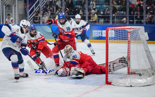 A handout photo made available by the Olympic Information