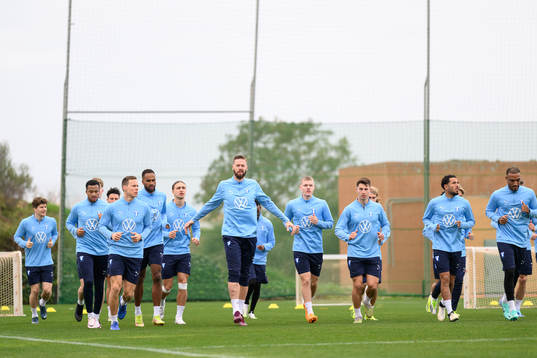 Bläddra bland fler bilder av Fotboll, Allsvenskan, Malmö FF, Träning 