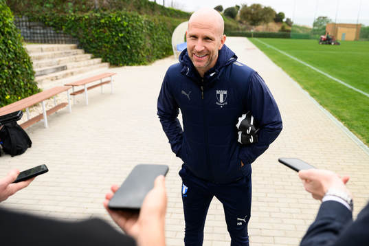 Malmö FFs tränare Henrik Rydström