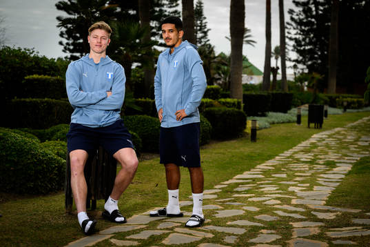 Nils Zätterström och Zakaria Loukili