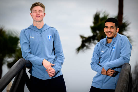 Nils Zätterström och Zakaria Loukili