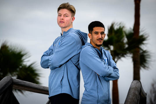 Nils Zätterström och Zakaria Loukili