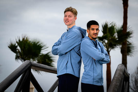 Nils Zätterström och Zakaria Loukili
