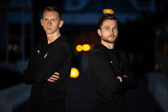 Julius Lindberg och Adam Lundkvist