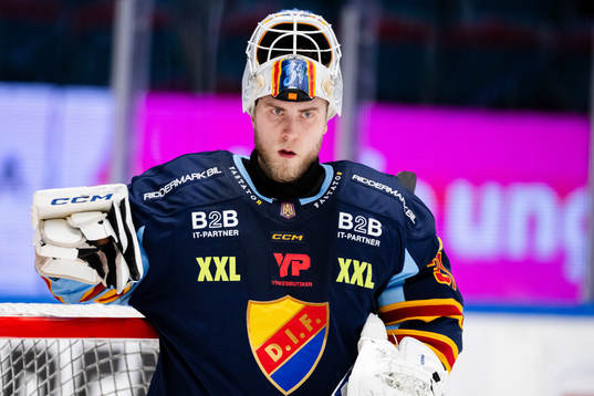 Djurgårdens målvakt Viktor Andrén