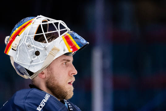 Djurgårdens målvakt Viktor Andrén