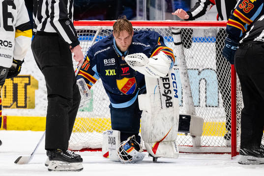 Djurgårdens målvakt Viktor Andrén