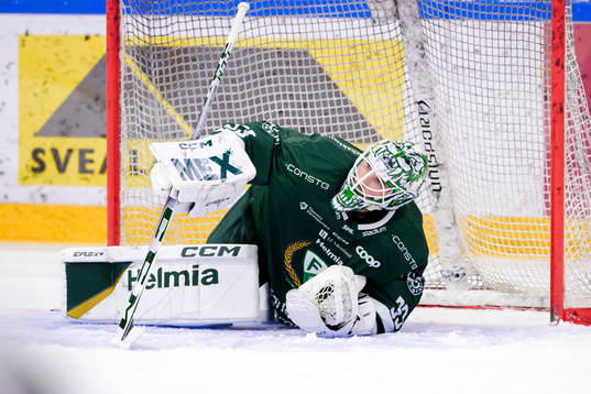 Färjestads målvakt Maxime Lagacé
