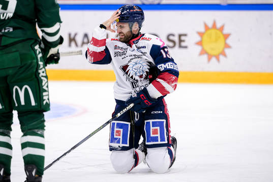 Linköpings Anthony Greco deppar