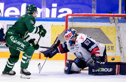 Linköpings målvakt Marcus Högberg
