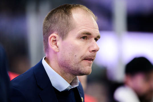 Färjestads tränare Thomas Mitell