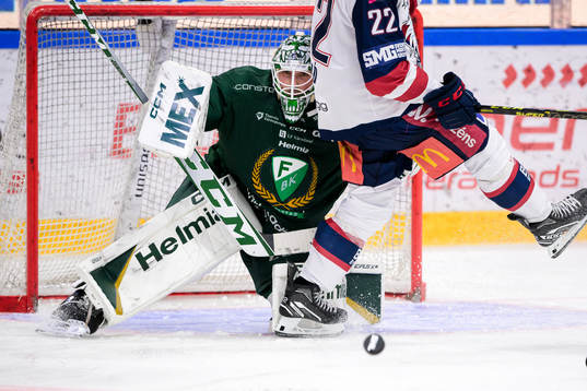 Färjestads målvakt Maxime Lagacé
