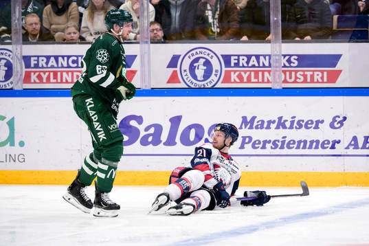 Färjestads Carl Dahlström och Linköpings Christoffer Ehn