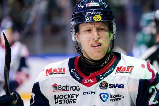 Linköpings Vilmos Gallo deppar