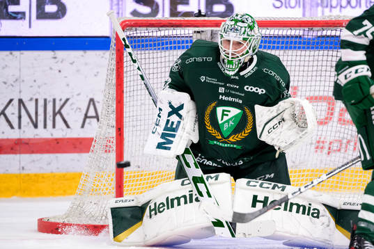 Färjestads målvakt Maxime Lagacé