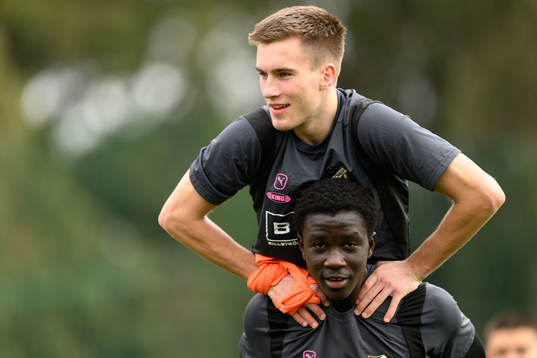 Häckens Joel Hjalmar och Abdoulaye Faye