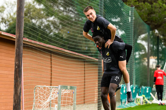 Häckens Joel Hjalmar och Abdoulaye Faye