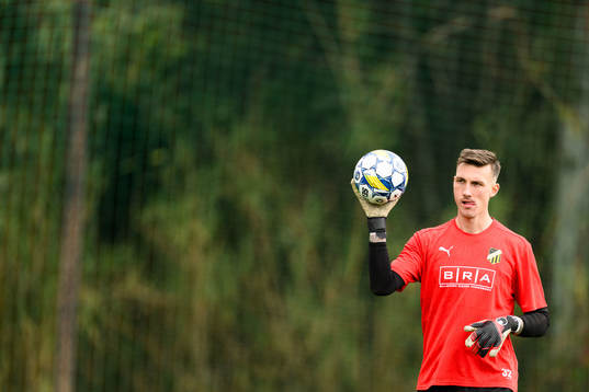 Häckens målvakt Andreas Linde