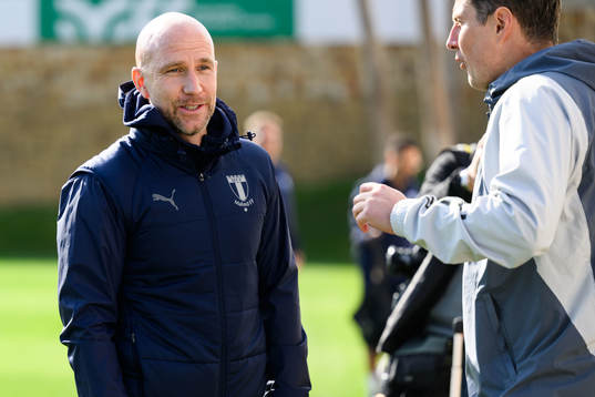 Head coach Henrik Rydström of Malmö FF