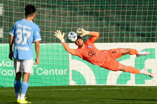 Goalkeeper Ricardo Friedrich of Malmö FF