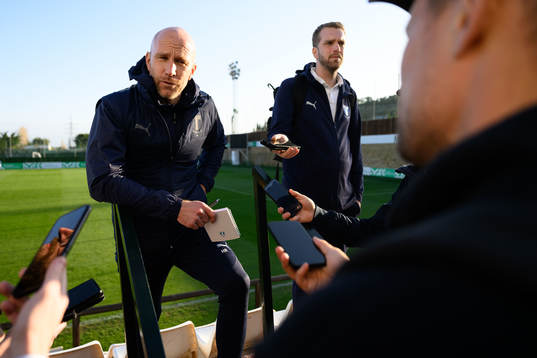 Head coach Henrik Rydström of Malmö FF