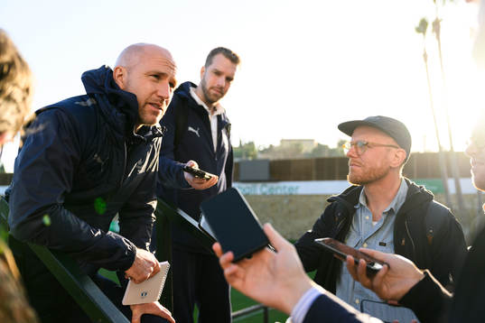Head coach Henrik Rydström of Malmö FF
