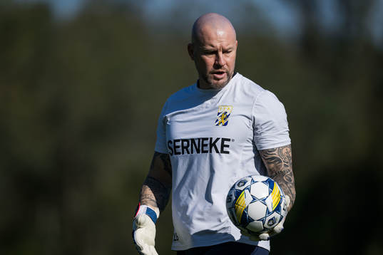 IFK Göteborgs målvaktstränare Lee Baxter
