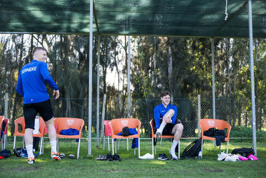 IFK Göteborgs Oscar Wendt och Gustaf Norlin