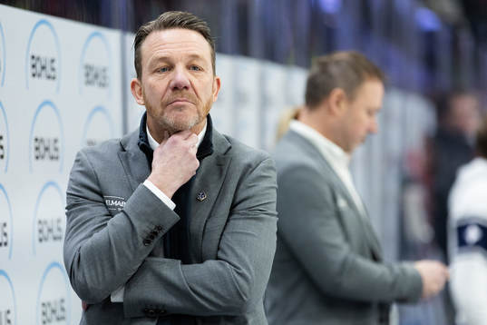 Leksands tränare Charles Berglund