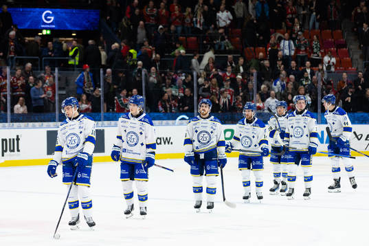 Leksands spelare deppar