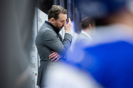 Leksands tränare Charles Berglund