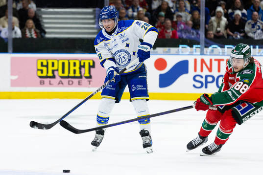 Leksands Justin Glenn Kloos och Frölundas Malte Strömwall