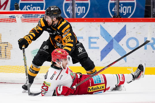 Skellefteås Arvid Lundberg och MoDos Josh Dickinson