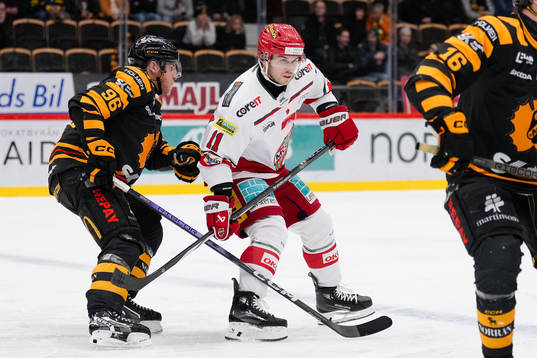 Skellefteås Rickard Hugg och MoDos Daniel O´regan
