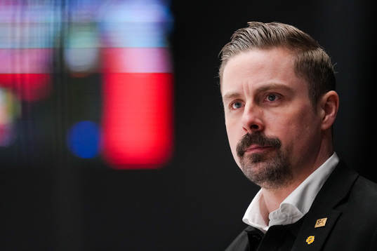 Skellefteås assisterande tränare Pierre Johnsson
