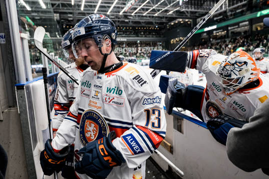 Växjös Dylan McLaughlin deppar