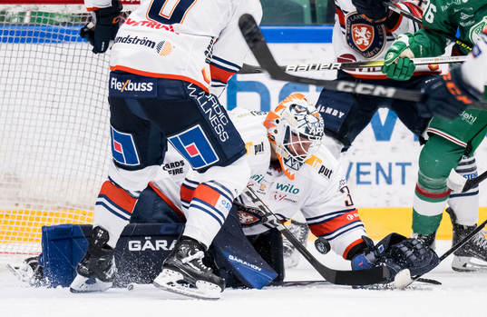 Växjös målvakt Emil Larmi