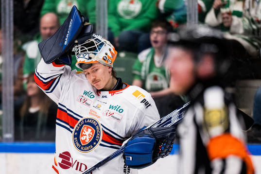 Växjös målvakt Emil Larmi
