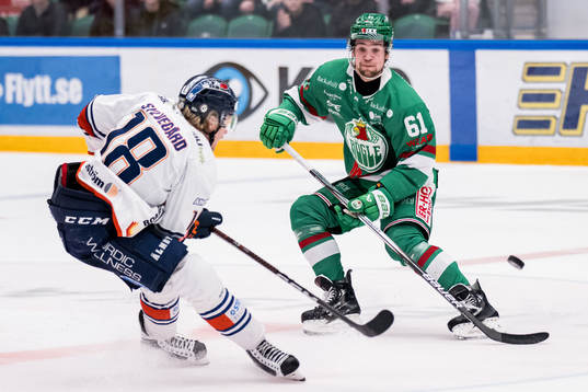 Växjös Marcus Sylvegård och Rögles Lukas