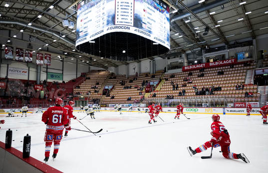 Timrå och HV71 värmer upp