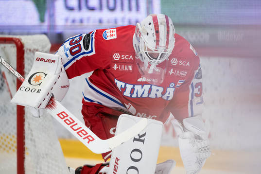 Timrås målvakt Jacob Johansson