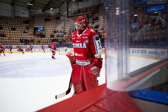 Timrås målvakt Felix Stenmark