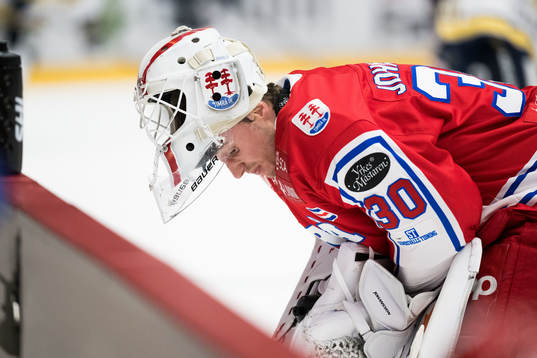 Timrås målvakt Jacob Johansson