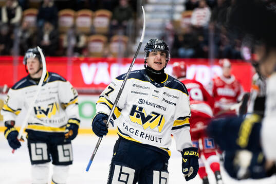 HV71s Herman Hansson reagerar