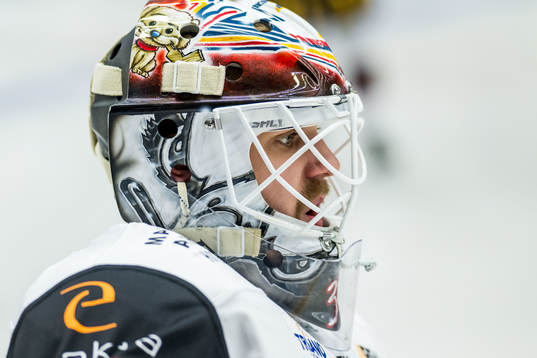 Malmö Redhawks målvakt Adam Werner