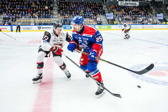 Malmö Redhawks Adam Ollas Mattsson och Oskarshamns