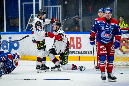Malmö Redhawks Fredrik Händemark jublar