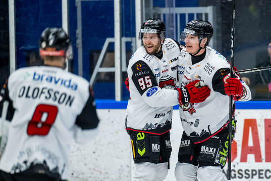 Malmö Redhawks Fredrik Händemark jublar