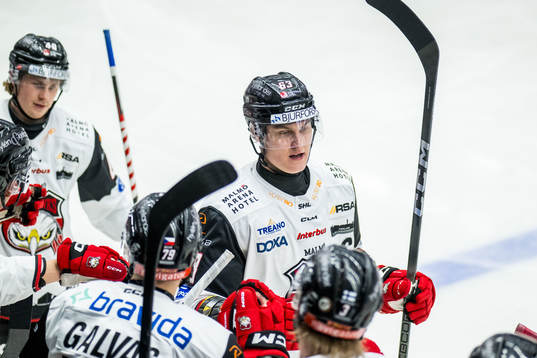 Malmö Redhawks Fredrik Händemark jublar