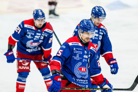 Oskarshamns Hampus Karlsson, Johannes Salmonsson och Jonas